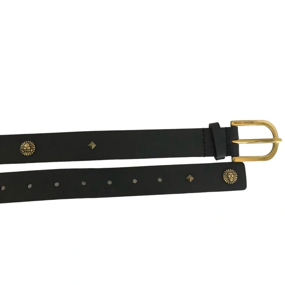 Michael Kors Black Studded Belt Women’s Size L
